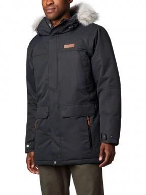 Columbia South Canyon Long Down Parka férfi télikabát fekete színben 1