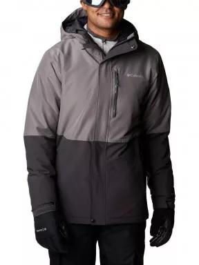 Columbia Winter District Jacket férfi síkabát szürke színben 1