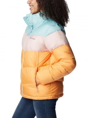 Columbia Puffect Color Blocked Jacket női utcai kabát rózsaszín színben 3