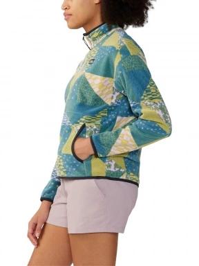 Mountain Hardwear Microchill Pullover női polár pulóver kék színben 3