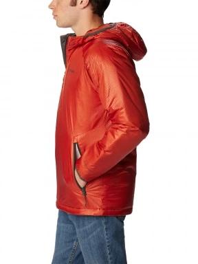 Columbia Arch Rock Double Wall Elite Hooded Jacket férfi utcai kabát piros színben 3