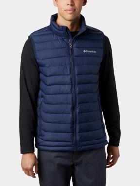 Columbia Powder Lite II Vest férfi mellény kék színben 1