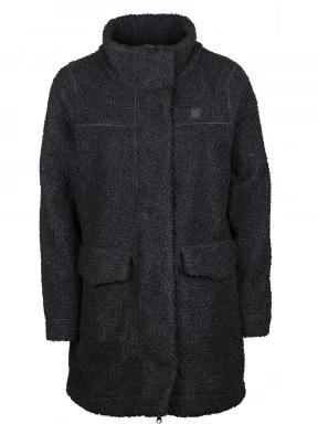 Fundango Elle Fleece Jacket női utcai kabát fekete színben 1