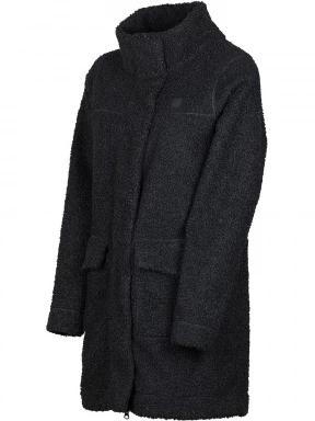 Fundango Elle Fleece Jacket női utcai kabát fekete színben 3