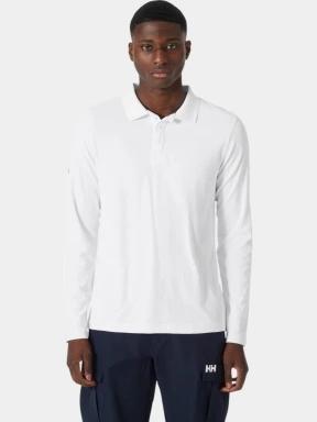 Helly Hansen Crewline Ls Polo férfi hosszú ujjú póló fehér színben 1