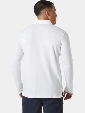 Helly Hansen Skagerrak Quickdry Rugger férfi hosszú ujjú póló fehér színben 3