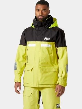 Helly Hansen Pier 4.0 Jacket férfi vitorlás kabát zöld színben 1