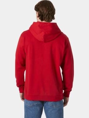 Helly Hansen Core Graphic Sweat Hoodie férfi kapucnis pulóver piros színben 3