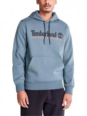 Timberland WWES Hoodie (Regular BB) férfi kapucnis pulóver zöld színben 1