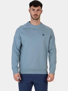 Timberland Loopback Crew Neck Sweatshirt férfi pulóver kék színben 1
