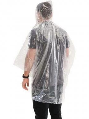 Easy Camp Easy Poncho esőköpeny fehér színben 1