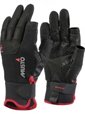 Musto Perf Lf Glove férfi vitorlás kesztyű fekete színben 1