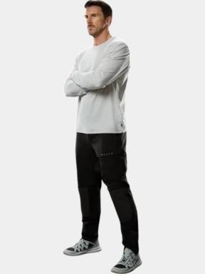 Musto M Evo Crew Sunblock Ls Tee férfi hosszú ujjú sport póló szürke színben 1