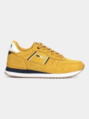 Nautica ARNOLD SOLEIL-WHITE-DEEP férfi sneaker sárga színben 3