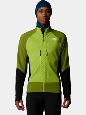 The North Face M Dawn Turn Softshell Fz férfi softshell kabát zöld színben 1