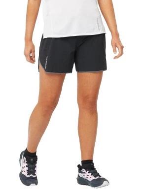 Salomon Sense Aero 5'' Short W női sport rövidnadrág fekete színben 1