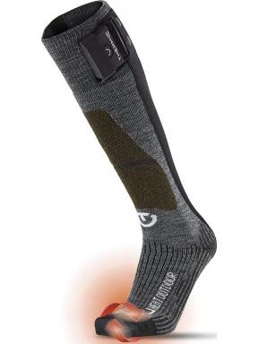 THERM-IC Powersocks Heat Fusion Outdoor fűthető zokni fekete színben 3