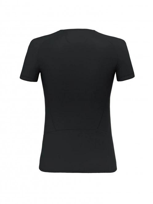 Salewa Pedroc PTC Delta W T-shirt női rövid ujjú sport póló fekete színben 3
