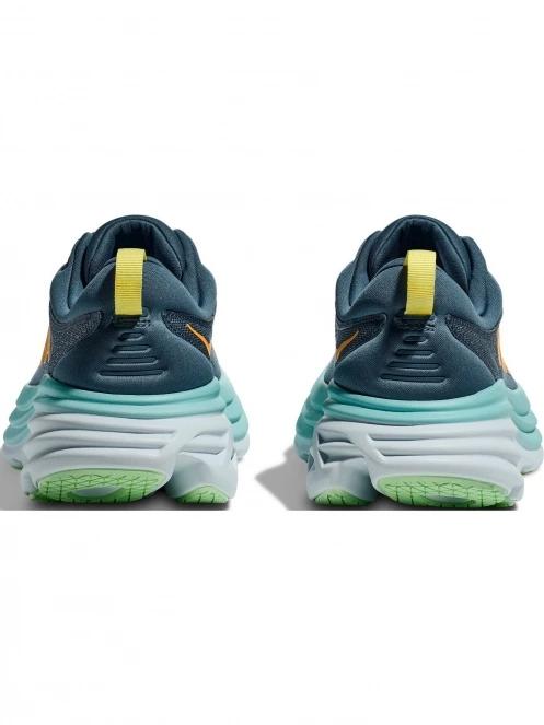 Hoka Bondi 8 Wide férfi aszfalt futócipő sötétkék színben 9