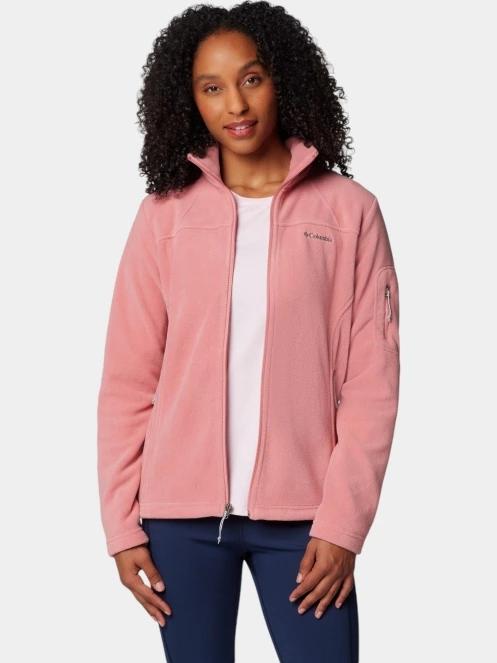 Columbia Fast Trek II Jacket női polár pulóver rózsaszín színben 2