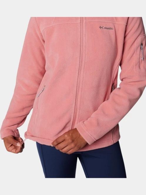 Columbia Fast Trek II Jacket női polár pulóver rózsaszín színben 5