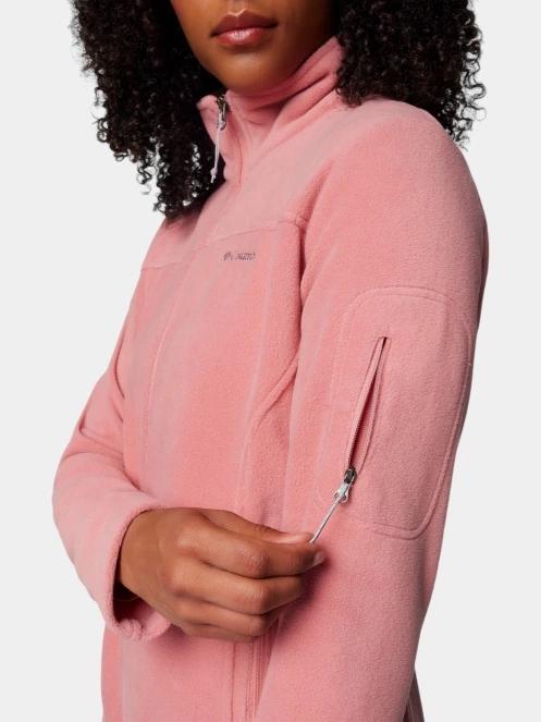 Columbia Fast Trek II Jacket női polár pulóver rózsaszín színben 6