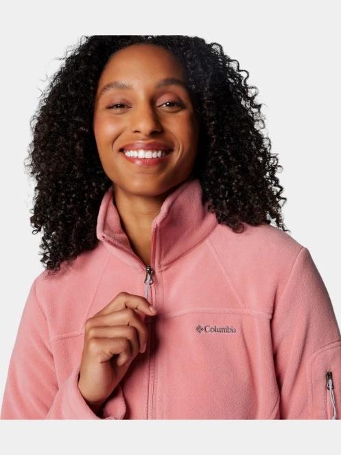 Columbia Fast Trek II Jacket női polár pulóver rózsaszín színben 7