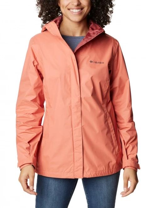 Columbia Arcadia II Jacket női esőkabát rózsaszín színben 2