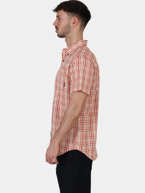Columbia Rapid Rivers II Short Sleeve Shirt férfi rövid ujjú ing piros színben 3
