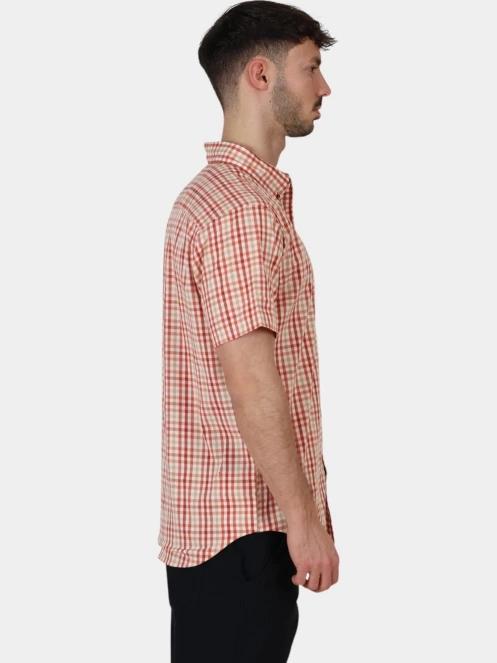 Columbia Rapid Rivers II Short Sleeve Shirt férfi rövid ujjú ing piros színben 5