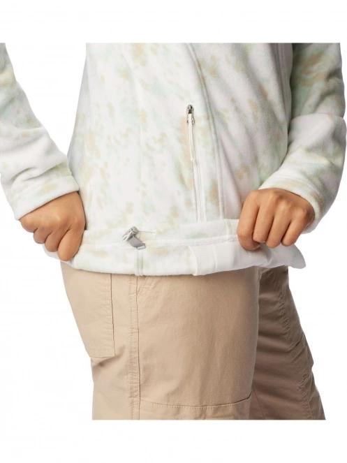 Columbia Fast Trek Printed Jacket női polár pulóver fehér színben 8