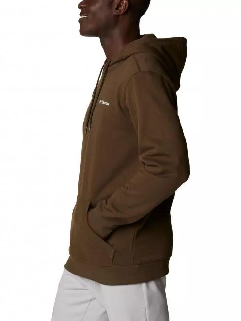 Columbia Csc Basic Logo II Hoodie férfi kapucnis pulóver zöld színben 4