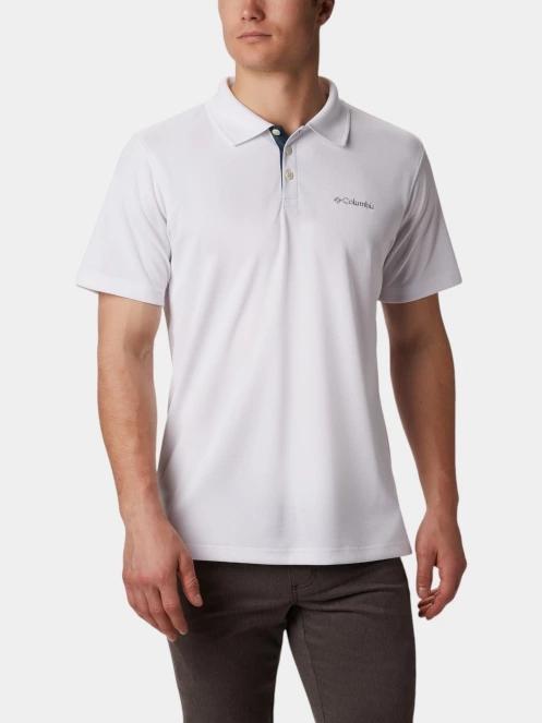 Columbia Utilizer Polo férfi galléros póló fehér színben 2