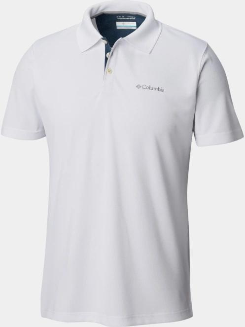 Columbia Utilizer Polo férfi galléros póló fehér színben 4