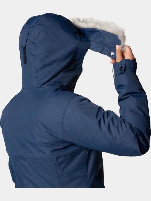 Columbia Suttle Mountain Long Insulated Jacket női télikabát kék színben 7