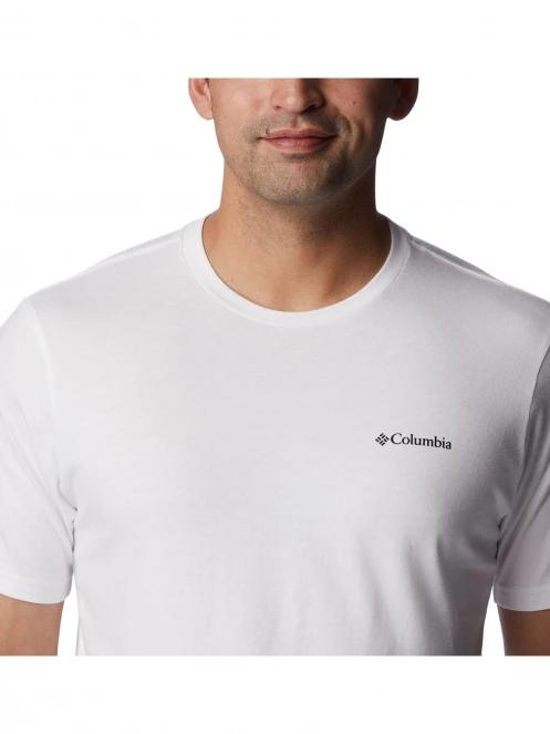 Columbia North Cascades Short Sleeve Tee férfi rövid ujjú póló fehér színben 5
