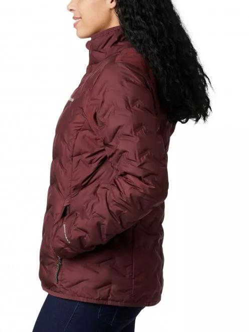 Columbia Delta Ridge Down Jacket női pehelykabát piros színben 4