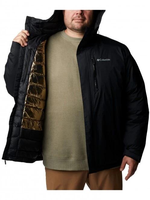 Columbia Oak Harbor Insulated Jacket férfi télikabát fekete színben 5