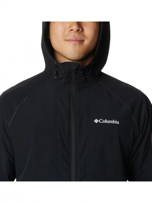 Columbia Tall Heights Hooded Softshell férfi softshell kabát fekete színben 7