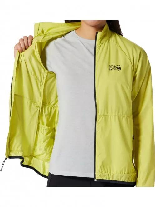 Mountain Hardwear Kor AirShell Full Zip Jacket női széldzseki zöld színben 5