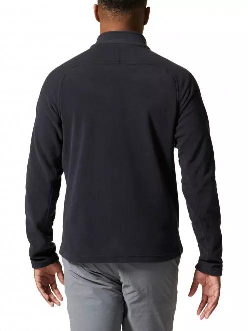Mountain Hardwear Polartec Microfleece Full Zip férfi polár pulóver fekete színben 3