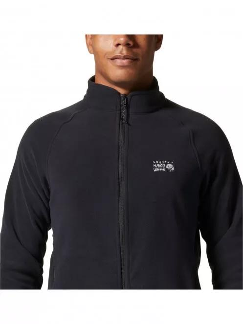 Mountain Hardwear Polartec Microfleece Full Zip férfi polár pulóver fekete színben 6