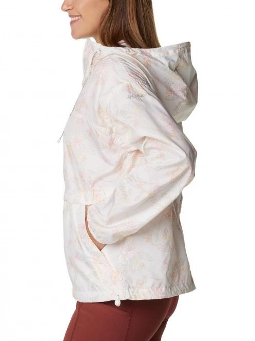 Columbia Alpine Chill Windbreaker női széldzseki fehér színben 3