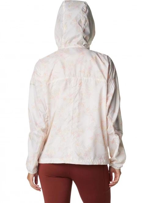 Columbia Alpine Chill Windbreaker női széldzseki fehér színben 4