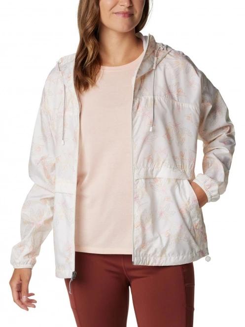 Columbia Alpine Chill Windbreaker női széldzseki fehér színben 5