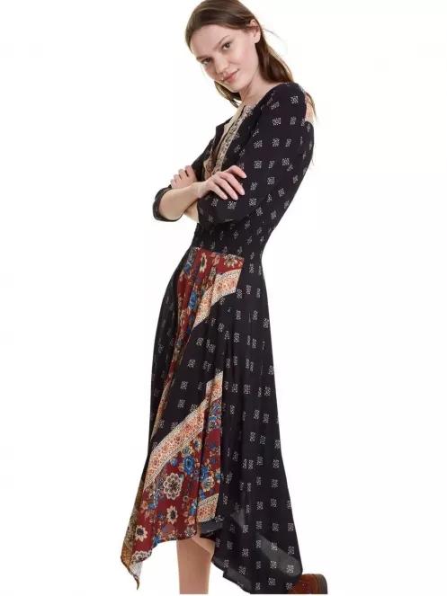 Desigual Vest Gelia női ruha fekete színben 2
