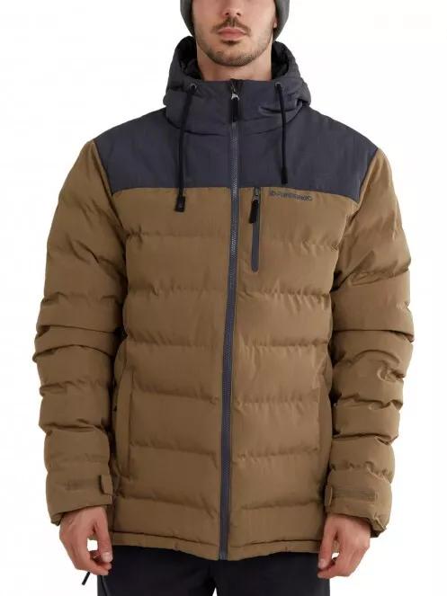 Fundango Passat Padded Jacket férfi utcai kabát barna színben 2