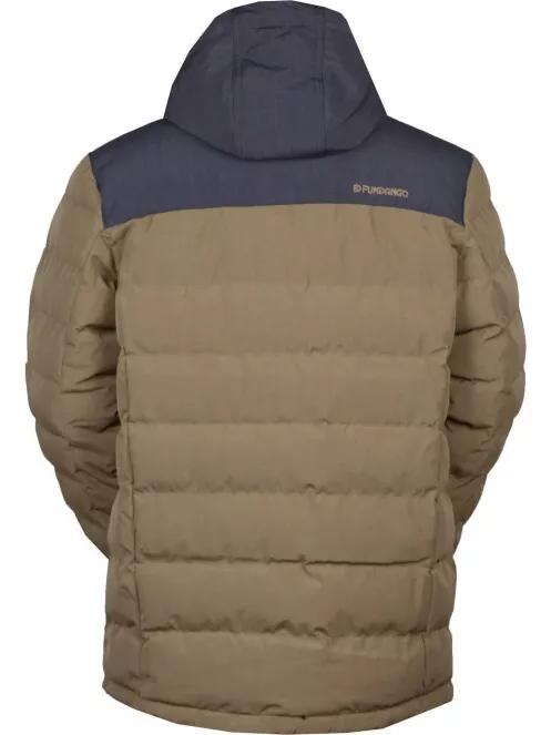 Fundango Passat Padded Jacket férfi utcai kabát barna színben 9