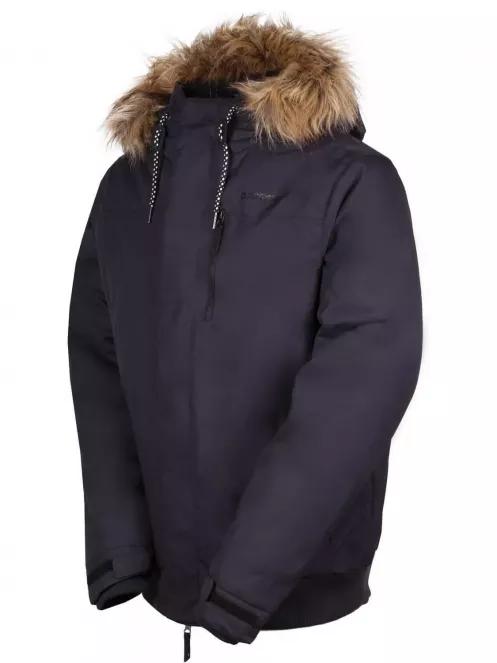 Fundango CARBONE Bomber Jacket férfi utcai kabát fekete színben 3