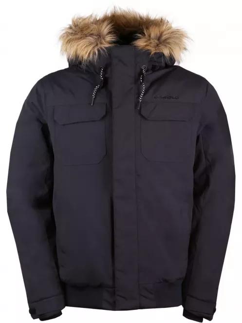 Fundango CARBONE Bomber Jacket férfi utcai kabát fekete színben 5